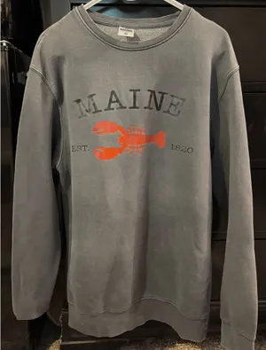 Maine crewneck Gray Size M thumbnail 1