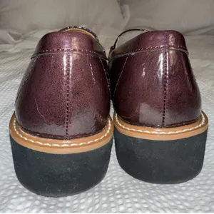 Naturalizer Elin Loafer In Cinnamon Brown Faux Leather Sz 8.5 thumbnail 4