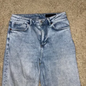All Saints Imogen High-Rise slim straight Jeans Light Wash Distressed Size‎ 27 thumbnail 2