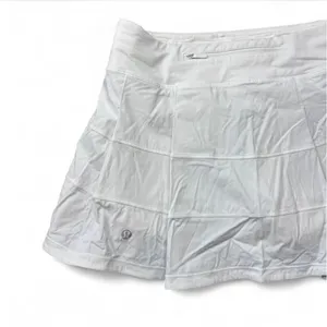 Lululemon Pace Rival Skirt White Size 10 thumbnail 2