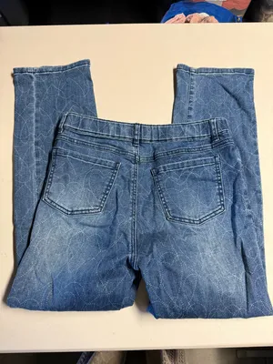 French Dressing Jeans FDJ Heart Embroidered Denim Jeans Size 6 EUC thumbnail 5