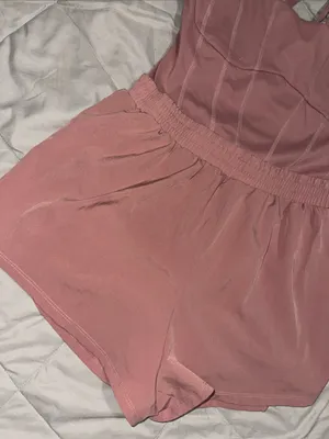 Victoria’s Secret PINK Dusty Rose Romper • Strappy Back • Size M thumbnail 7