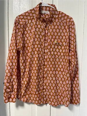 Emerson Fry India Collection Button Down Ryan Shirt w/ embroidered pocket sm thumbnail 2