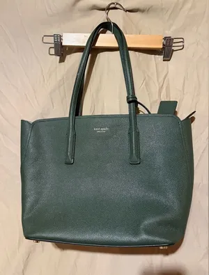 Kate Spade Margaux Green Medium Leather Tote PXRUA229 thumbnail 1