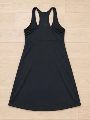 The North Face Women's Racerback Athletic Sleeveless Midi Tank Dress L Black thumbnail 2