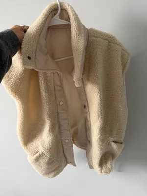 Sherpa Vest Tan Size XS thumbnail 1