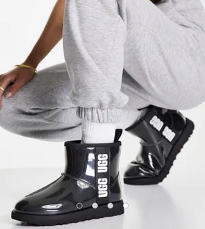 UGG Classic Clear Mini in Black SZ 9 thumbnail 1