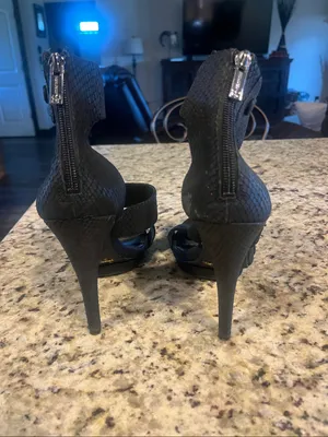 Black Strappy Women's Sandals Jessica Simpson thumbnail 3