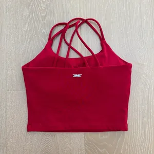 Elite Eleven Tank Top Aura Thin Strap Size S Red thumbnail 2