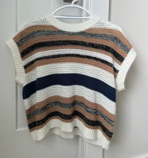 SheIn Knit sweat top thumbnail 1