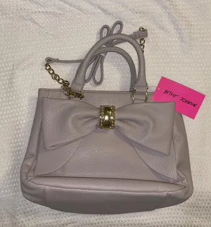 Betsey Johnson NWT Dome Satchel Crossbody thumbnail 1