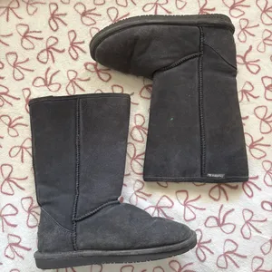 Grey BEARPAW Boots Tall thumbnail 1