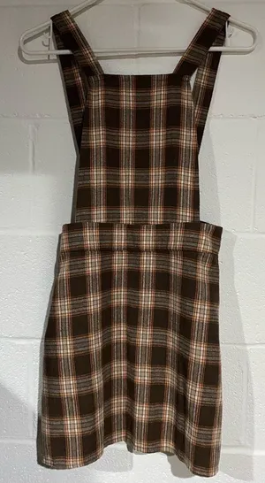 Shein fall plaid dress size 2 thumbnail 1