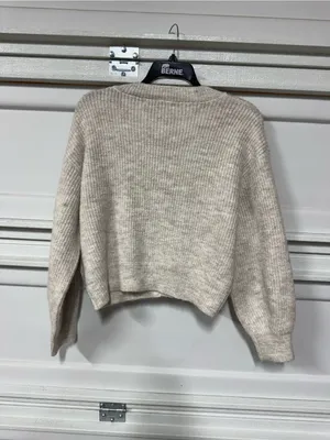 Altar’d State Norris Long Sleeve Cardigan Oatmeal Small New Cable Knit thumbnail 5