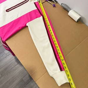 NWT Anthropologie Daily Practice Sporty Colorblock Twofer‎ Mini Dress White Pink thumbnail 12