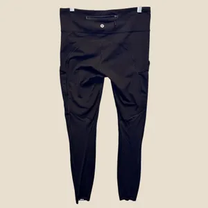 2243 | Lululemon Speed Up Tight Running Pockets Athletic Leggings Black Womens 6 thumbnail 2