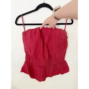 NWT Posse Aurelia Strapless Top Sz M Red Size M thumbnail 3