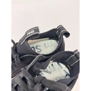 P448 Sohosocks Womens Shoes Black Suede Low Top Fashion Sneakers Italian 39 US 9 thumbnail 10