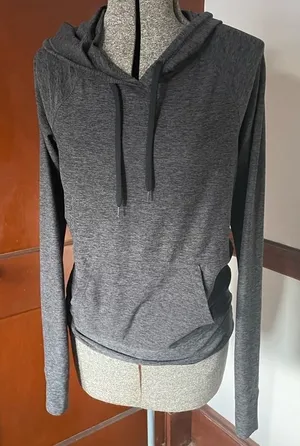 Outdoor Voices Gray Relaxed Hoodie Sweatshirt‎ thumbnail 1