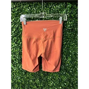 Tna Aritzia Blush Pink High Rise Biker Shorts Size Small thumbnail 2