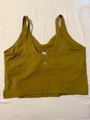 lululemon align tank Mustard Yellow thumbnail 4