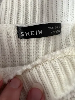 SheIn chunky knitted pull over sweater thumbnail 7