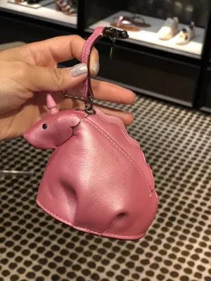 Coach unicorn coin case bag charm thumbnail 8