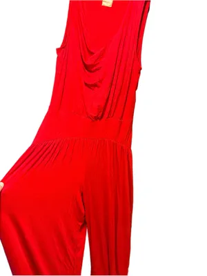 Free People Free-est Royale One-Piece Size L NWT Red Scarlet thumbnail 6
