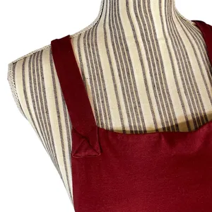 ASOS Maroon Sleeveless Crisscross Opened Back Mini Dress Women Sz 4 thumbnail 5