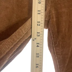 Women's‎ Size 28 Corduroy Zip Up Hippie Boho Tan Skinny Pants thumbnail 7