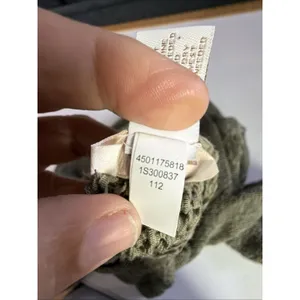Chico's 3 Sweater xl Olive Green quiet luxury bohemian western designer cottage thumbnail 9