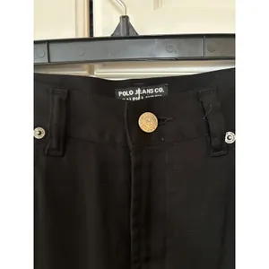 Polo Jeans Co Ralph Lauren Womens Black Flare Leg Trousers Stretch Pants Size 6‎ thumbnail 3
