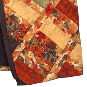 Fruit of the Loom Handmade Patchwork‎ Vest Orange Large thumbnail 5