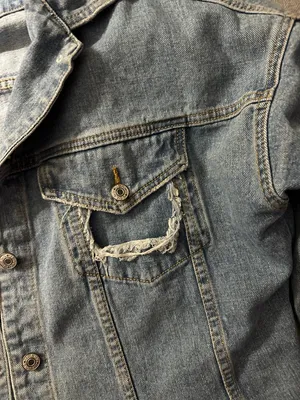 Distressed Jean Jacket thumbnail 5