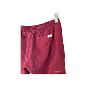 FIGS Women’s Yola High Waisted Skinny Scrub Pants XS Burgundy thumbnail 8