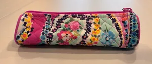 Vera Bradley | Wildflower Paisley, On A Roll cosmetic case. thumbnail 6