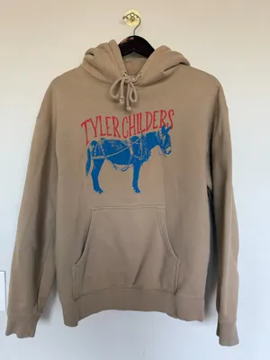 Tyler Childers Merch Sweatshirt Tan Size L thumbnail 1