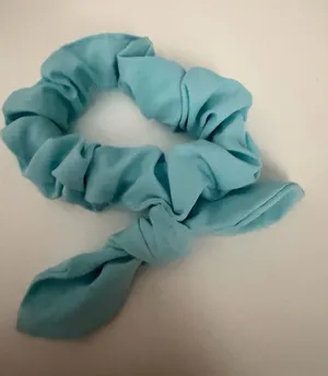 Lululemon Blue scrunchie with tie detail thumbnail 1