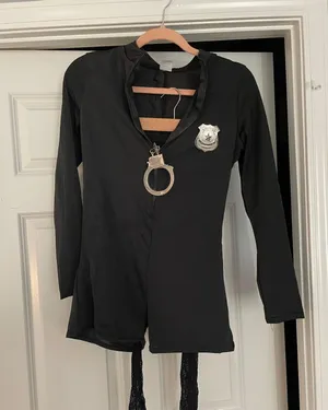 Halloween Police Cop Costume thumbnail 3