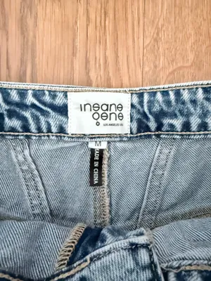 & Other Stories Acid wash shorts thumbnail 5