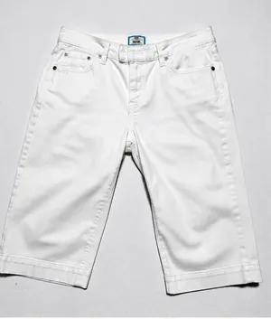 Levi’s 515 Capri Women’s Size 6 White Stretch Denim Cropped Jeans thumbnail 1