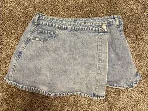 jean skirt Blue Size L thumbnail 1