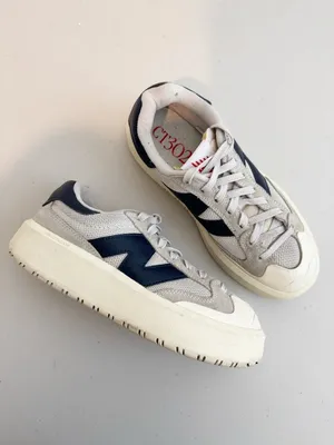 New Balance CT302‎ Sneakers Size 6 Moonbeam Natural Indigo Platform Casual Retro thumbnail 8