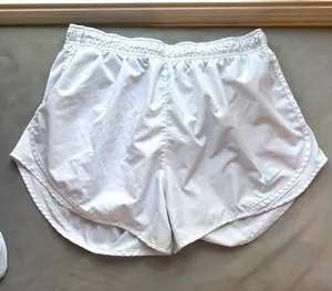 Nike Women's White Dri-FIT Running Shorts thumbnail 1