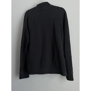 Pact Women Essential 1/4 Zip Pullover Sweatshirt Black Size M Organic Athleisure thumbnail 2