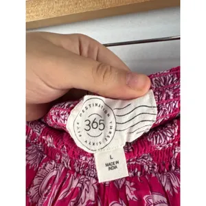 Women’s Destination 365 Large Hot Pink Paisley Maxi Dress thumbnail 4