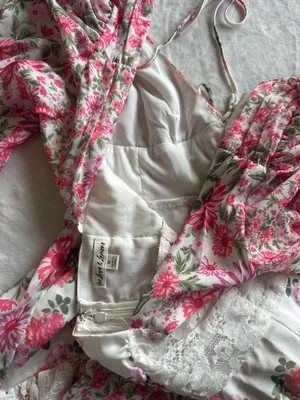 For Love & Lemons Rosalyn Mini Dress Pink thumbnail 8
