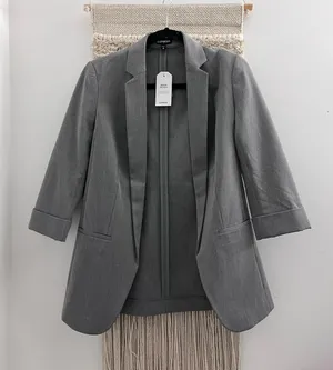 Light Gray Blazer thumbnail 2