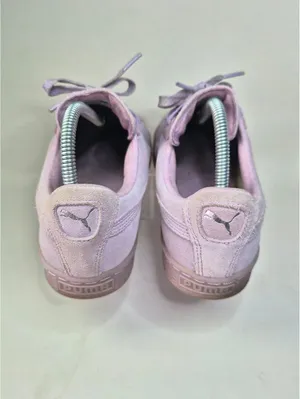 Puma Suede Womens 9 Classic Sneakers Shoes Purple Lavender thumbnail 5