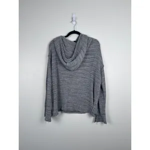Free People Beach Women's Erica‎ Hoodie Gray Sz M thumbnail 11
